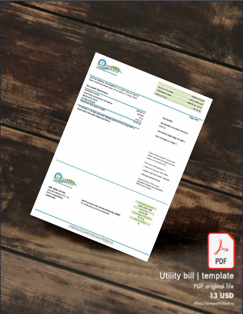 Utility bill | Albanian Power | Albania